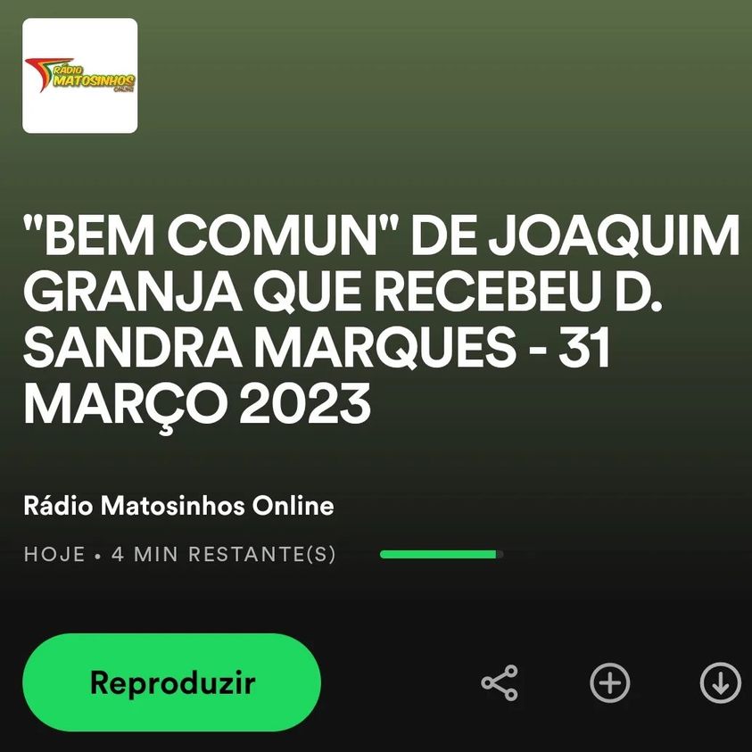 Podcast Bem Comum - Rádio Matosinhos
