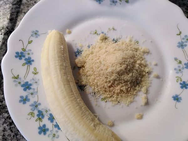 Banana com amêndoa e agave
