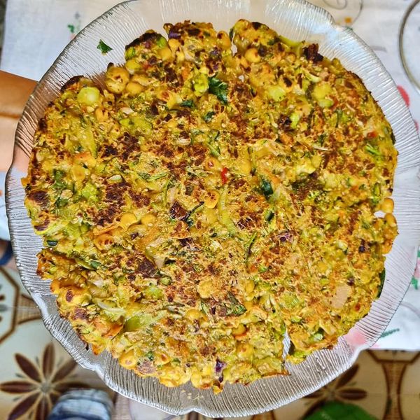 Panquecas de legumes