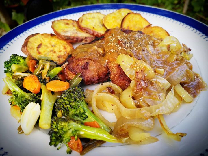 Seitiscas de cebolada